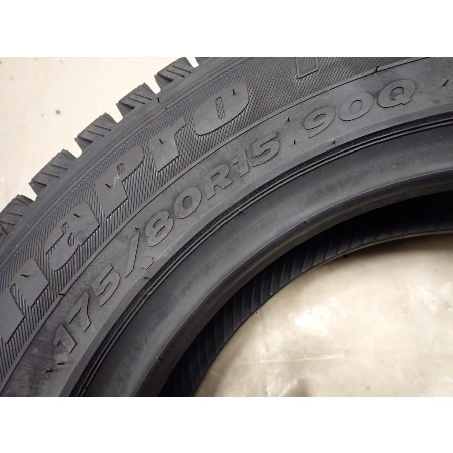 走行短め HANKOOK ハンコック Dynapro HP2 175/80R15 15インチ 夏タイヤ 4本 2017年製 パジェロミニ テリオスキッド等　(MTD55) クレジットカード QR決済可能 ハンコック DYNAPRO (ダイナプロ) HP2 (RA33) 175/80R15 (タイヤ単品
