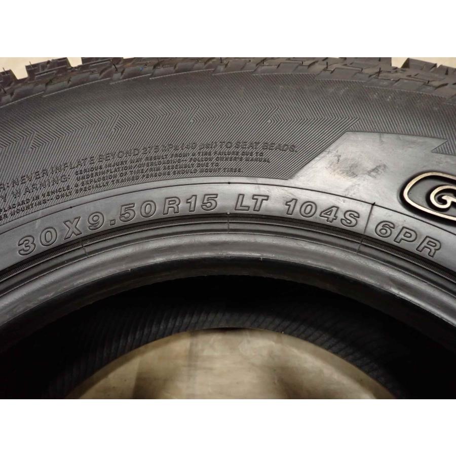 夏4本 会社宛 送料無料 30×9.50R15 6PR LT ヨコハマ ジオランダー A/T G015 バリ溝 2023年製 ランドクルーザー60 ジムニー 特価 NO,I0469の画像