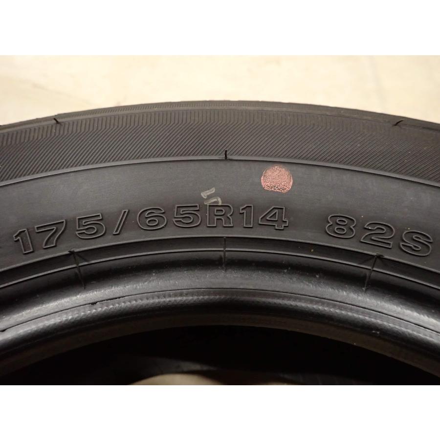 夏4本 会社宛 送料無料 175/65R14 82S ダンロップ ECOFINE 2023年製 パッソ ヴィッツ ヤリス フィット ノート デミオ MAZDA2 特価 NO,I0558の画像