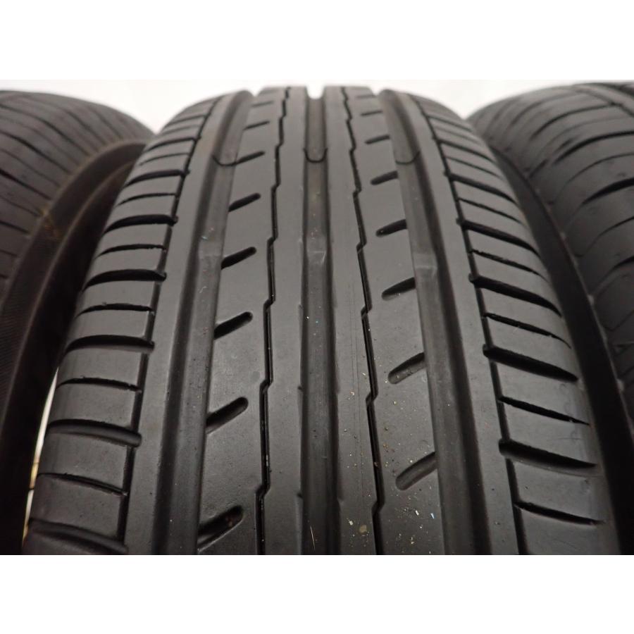 夏4本SET 会社宛 送料無料 185/65R14 86T ヨコハマ ブルーアース ES32 2024年製 アクア ヴィッツ フィット ノート デミオ コルト NO,I0709の画像