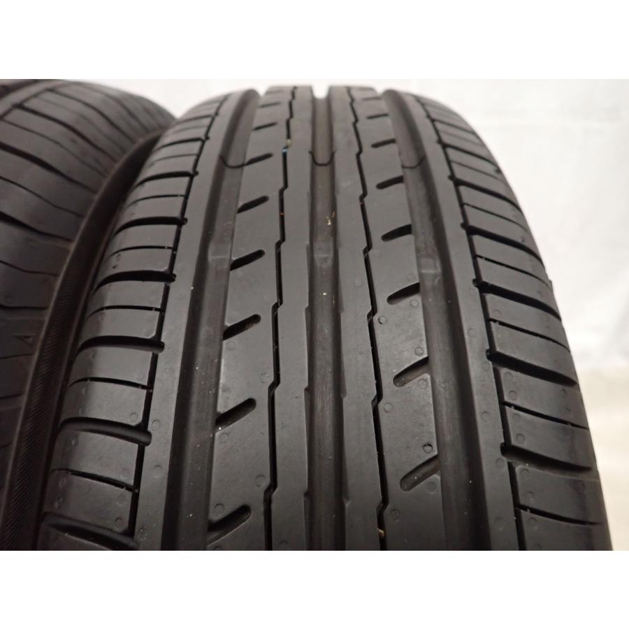 夏4本SET 会社宛 送料無料 185/65R14 86T ヨコハマ ブルーアース ES32 2024年製 アクア ヴィッツ フィット ノート デミオ コルト NO,I0709の画像
