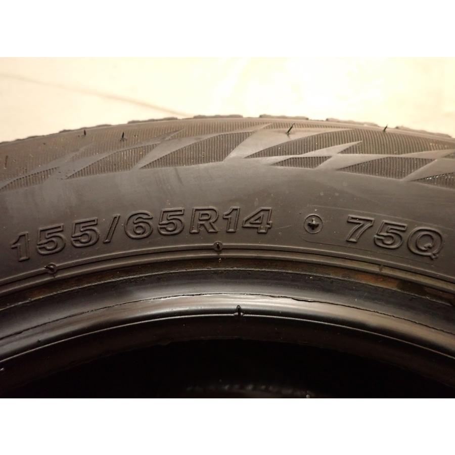 冬4本 会社宛 送料無料 155/65R14 75Q ブリヂストン ブリザック VRX2 