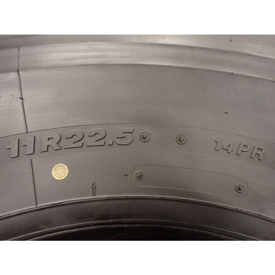 冬 2本SET 会社宛 送料無料 11R22.5 14PR TB ブリヂストン W999 2024年