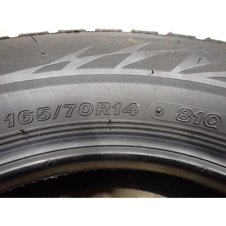 冬4本SET 会社宛送料無料 165/70R14 81Q ブリヂストン ブリザック VRX2 2021年製 アクア ヴィッツ パッソ マーチ デミオ スイフト NO,I1634の画像