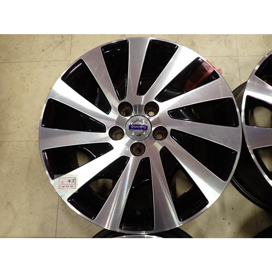 4本SET 会社宛 送料無料 17×7J ボルボ VOLVO V70純正 アルミ ホイール 