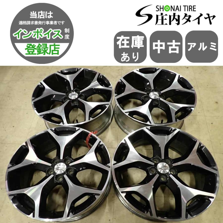 4本SET 会社宛 送料無料 18×7J スバル フォレスター 純正 アルミ 5穴 