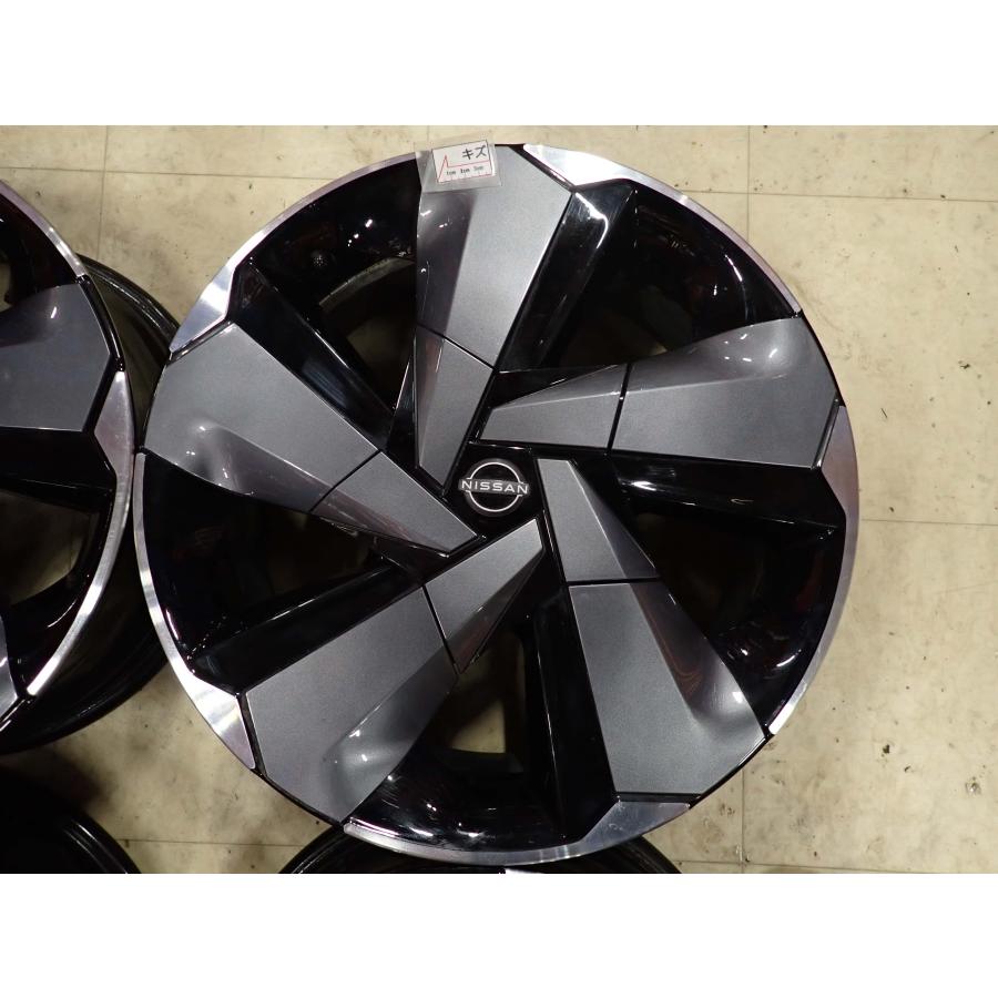 4本SET 会社宛 送料無料 17×6.5J 日産 ノート オーラ 純正 アルミ