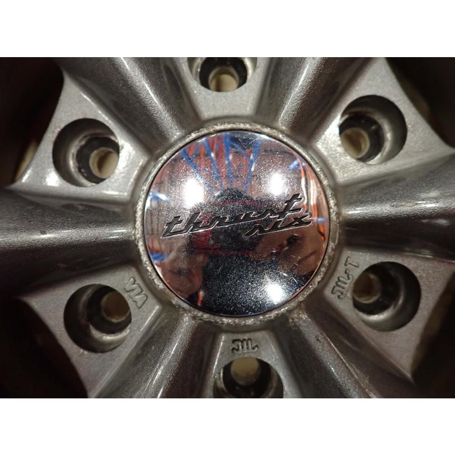 4本SET 会社宛 送料無料 16×6.5J MLJ Thrust SIX スラストシックス