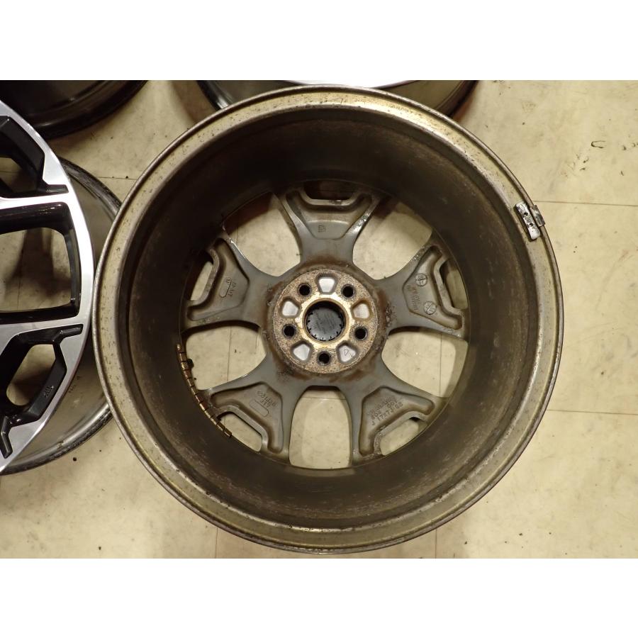 4本SET 会社宛 送料無料 17×7J スバル XV 純正 アルミ 5穴 PCD 100mm +55 ハブ径56mm フォレスター 流用OK ノーマル戻し 特価！ NO,I1810の画像