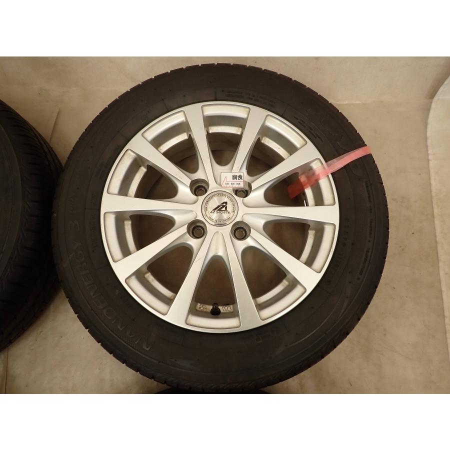 夏4本SET 会社宛送料無料 175/65R14×5.5J 82S トーヨー ナノエナジー 3+ 2021年製 アルミ パッソ ヴィッツ フィット ノート 特価 NO,I1963の画像