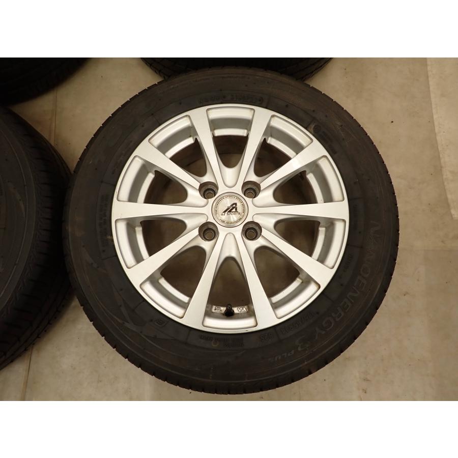夏4本SET 会社宛送料無料 175/65R14×5.5J 82S トーヨー ナノエナジー 3+ 2021年製 アルミ パッソ ヴィッツ フィット ノート 特価 NO,I1963の画像