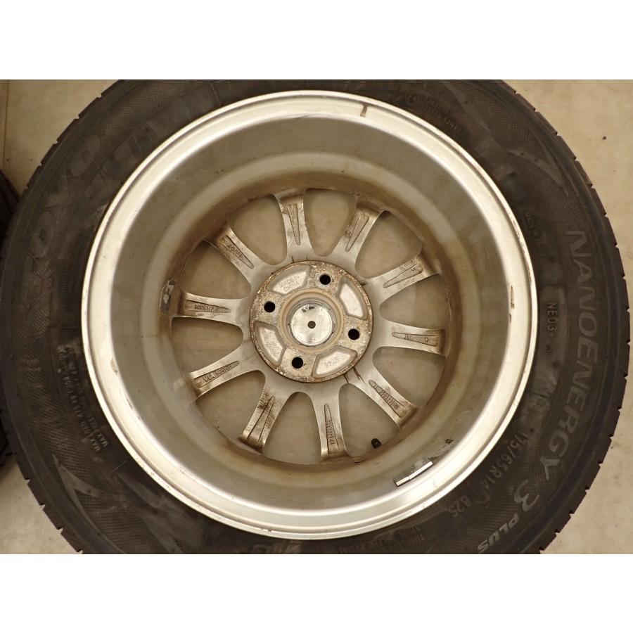 夏4本SET 会社宛送料無料 175/65R14×5.5J 82S トーヨー ナノエナジー 3+ 2021年製 アルミ パッソ ヴィッツ フィット ノート 特価 NO,I1963の画像