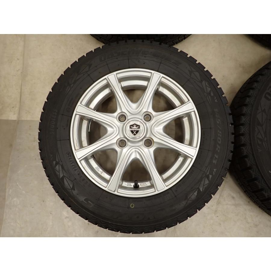 冬4本SET 会社宛 送料無料 145/80R13×4J 75Q トーヨー オブザーブ GIZ2 2022年製 ムーヴ ミラ タント ラパン プレオ モコ 特価 NO,I1974_3