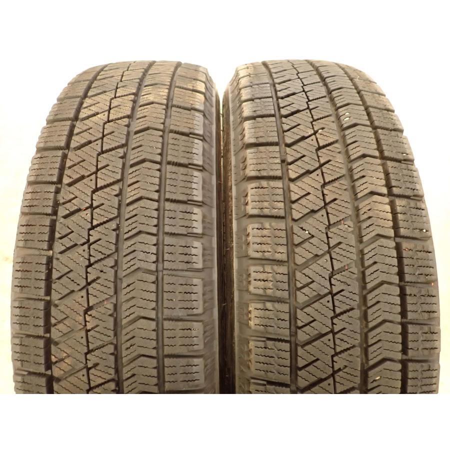 冬4本SET 会社宛 送料無料 155/65R14×4.5J 75Q ブリヂストン ブリザック VRX2 2021年製 スチール ムーヴ  ワゴンR タント ミラ NO,I2004の画像