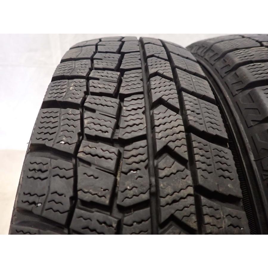 冬4本 会社宛 送料無料 155/65R14 75Q ダンロップ WINTER MAXX WM02 2021年製 ピクシス N-BOX モコ デリカミニ タント スペーシア NO,I2102の画像
