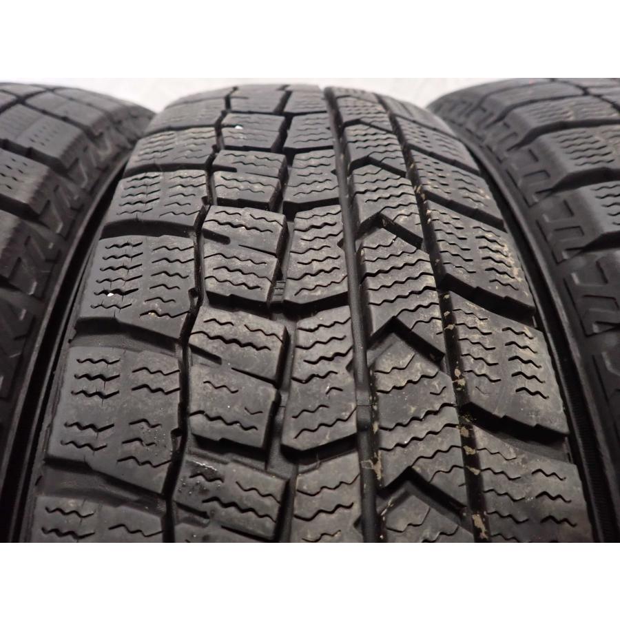 冬4本 会社宛 送料無料 155/65R14 75Q ダンロップ WINTER MAXX WM02 2021年製 ピクシス N-BOX モコ デリカミニ タント スペーシア NO,I2102の画像
