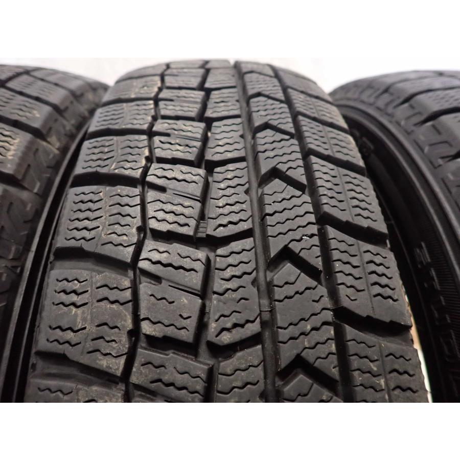 冬4本 会社宛 送料無料 155/65R14 75Q ダンロップ WINTER MAXX WM02 2021年製 ピクシス N-BOX モコ デリカミニ タント スペーシア NO,I2102の画像