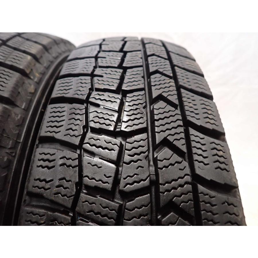 冬4本 会社宛 送料無料 155/65R14 75Q ダンロップ WINTER MAXX WM02 2021年製 ピクシス N-BOX モコ デリカミニ タント スペーシア NO,I2102の画像