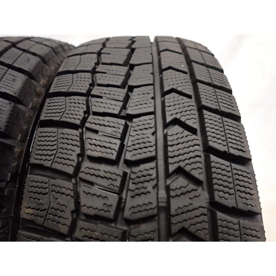 冬4本SET 会社宛 送料無料 195/65R15 91Q ダンロップ WINTER MAXX WM02 2024年製 ウィッシュ ヴォクシー ステップワゴン セレナ NO,I2180の画像