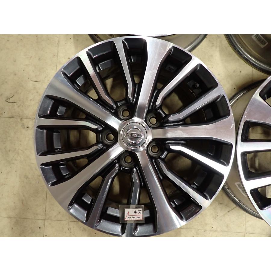 4本SET 会社宛 送料無料 16×6J 日産 セレナ C26型 後期 純正 アルミ