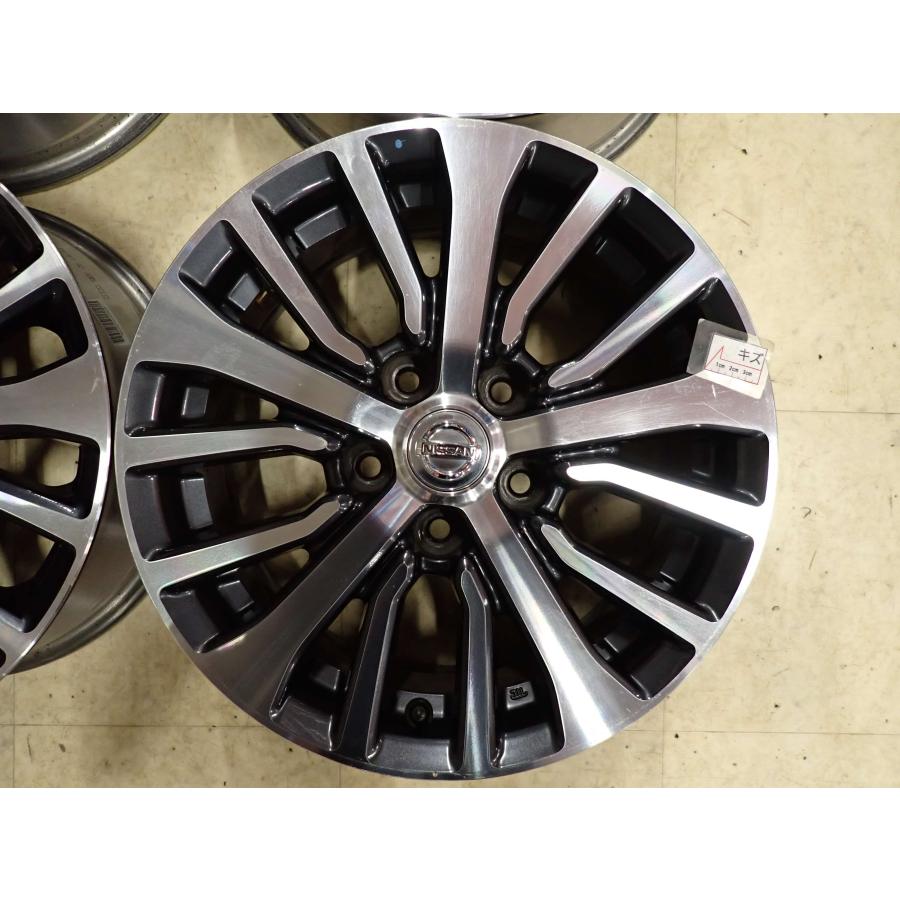 日産純正アルミ・セレナ外し・195/60R16・16×6J・PCD114.3 4本SET 会社宛 送料無料 16×6J 日産 セレナ C26型 後期 純正 アルミ