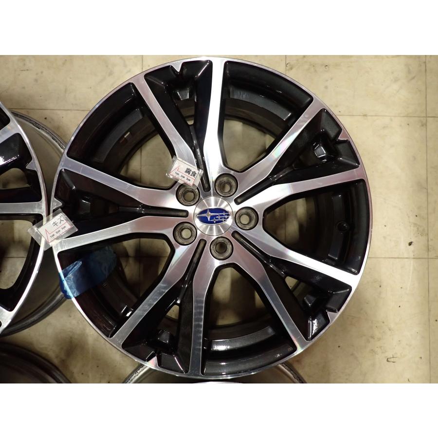 4本SET 会社宛 送料無料 17×7J スバル インプレッサ スポーツ GT系