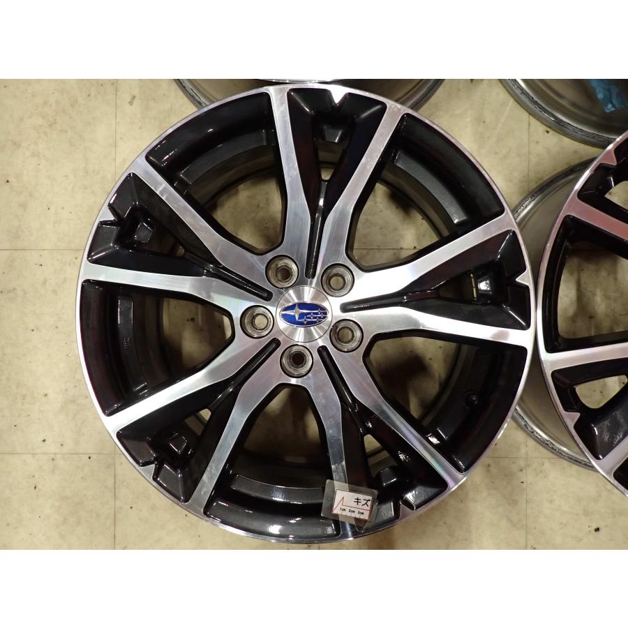 4本SET 会社宛 送料無料 17×7J スバル インプレッサ スポーツ GT系