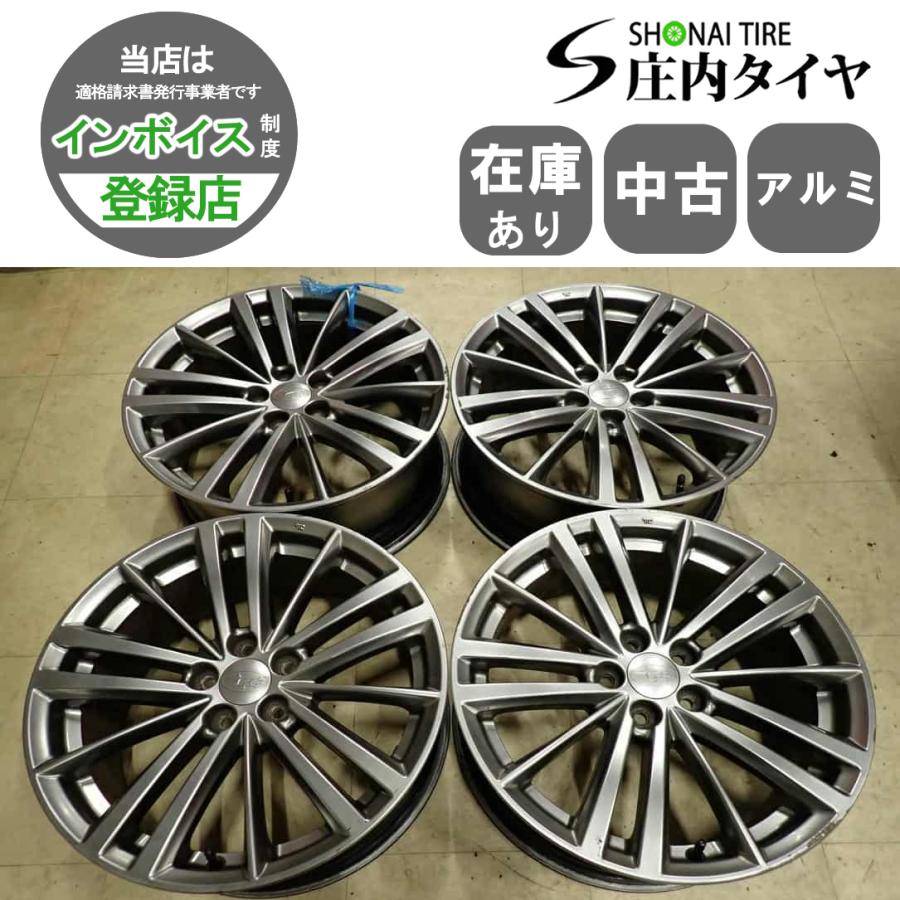 4本SET 会社宛 送料無料 17×7J スバル インプレッサ GJ GP 純正 アルミ 