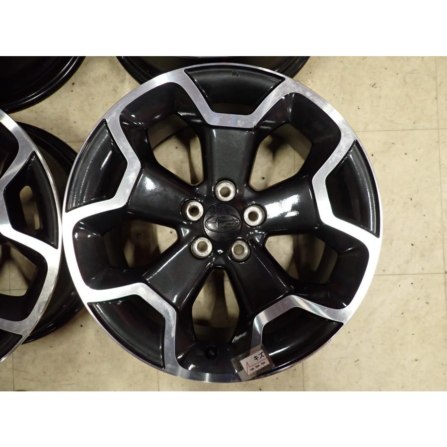 4本SET 会社宛 送料無料 17×7J スバル SUBARU XV 純正 アルミ ホイール