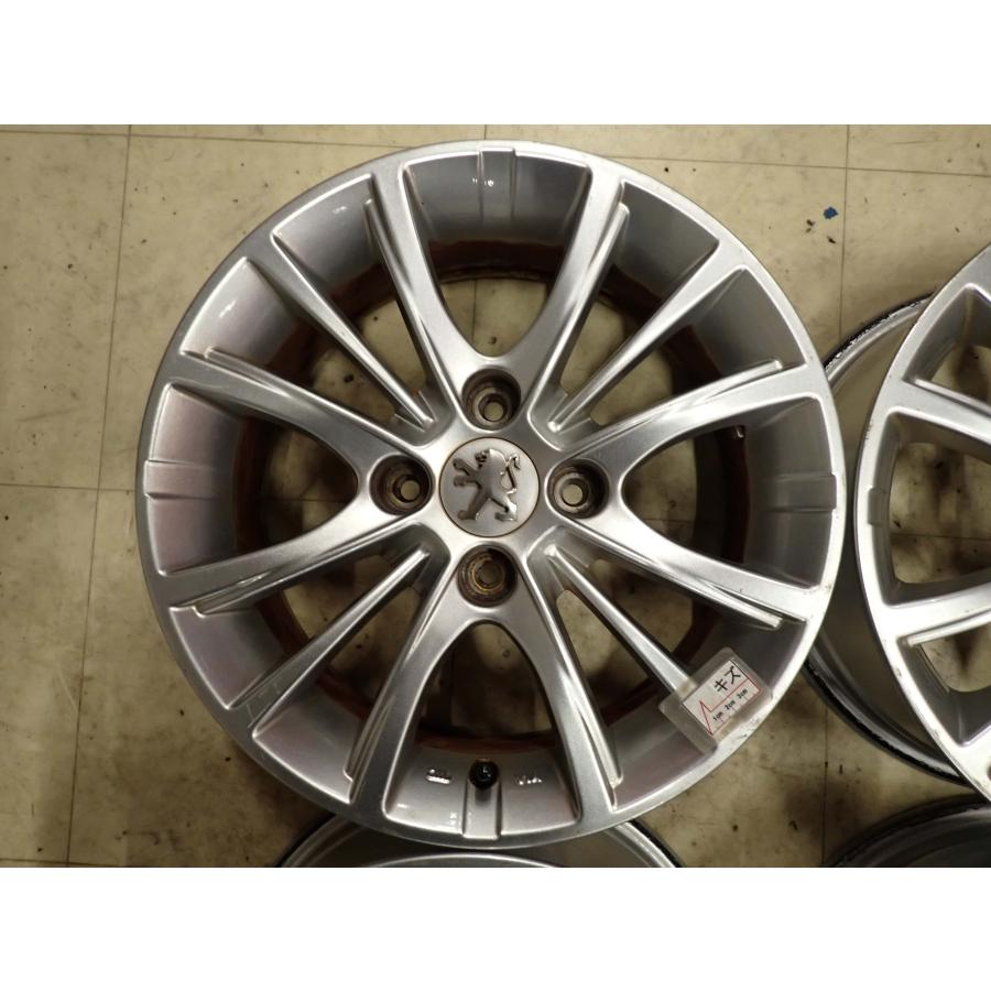 4本 会社宛 送料無料 15×6J ATS シルバー アルミ ホイール 4穴 PCD