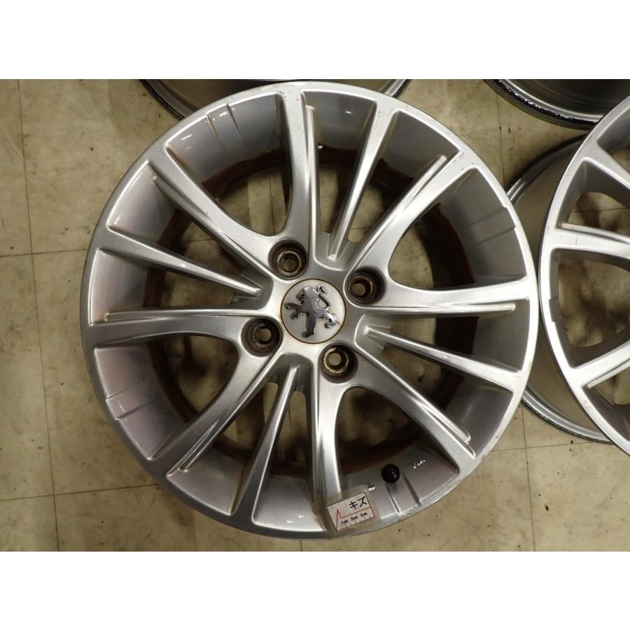 4本 会社宛 送料無料 15×6J ATS シルバー アルミ ホイール 4穴 PCD