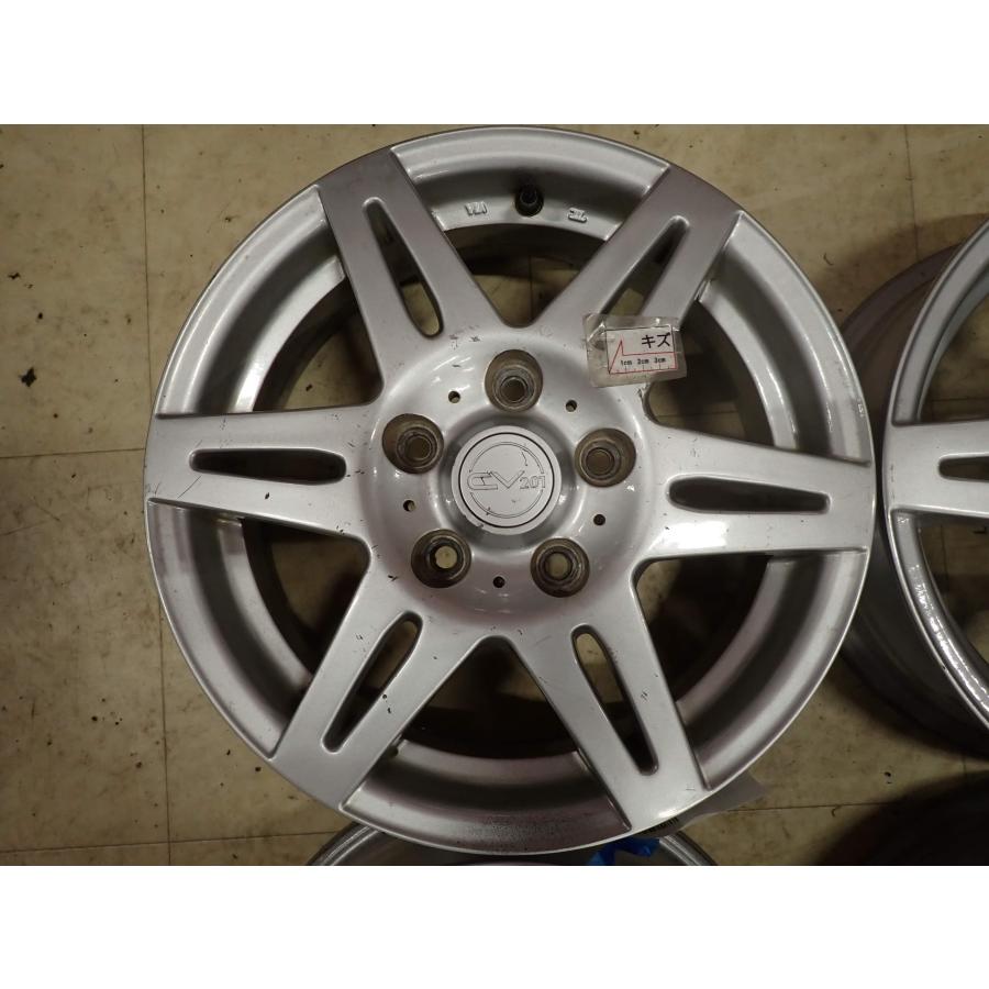 4本SET 会社宛 送料無料 15×5J デザイン アルミ 5穴 PCD 114.3mm +48