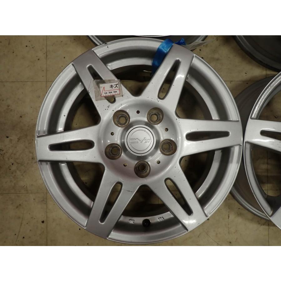 4本SET 会社宛 送料無料 15×5J デザイン アルミ 5穴 PCD 114.3mm +48