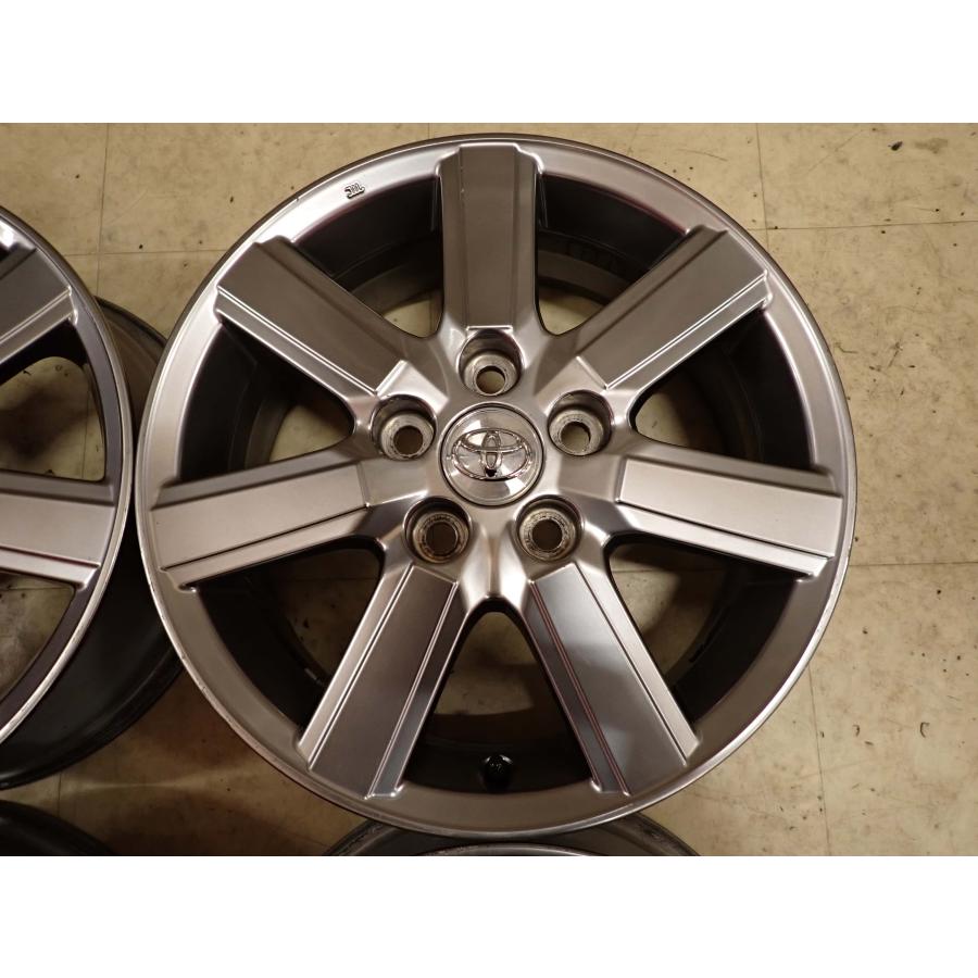 4本SET 会社宛 送料無料 16×6J トヨタ 純正 アルミ 5穴 PCD 114.3mm +