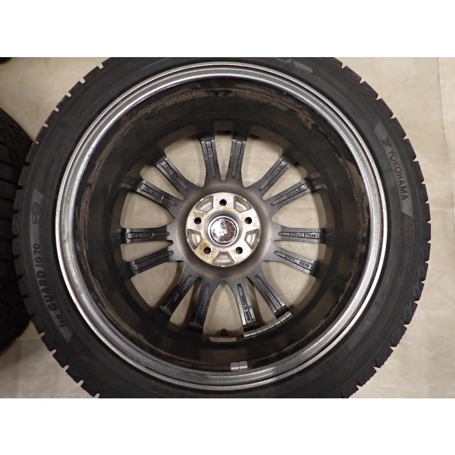 冬 4本SET 会社宛 送料無料 215/45R17×7J 87Q ヨコハマ アイスガード IG70 2023年製 アルミ プリウス 86 レガシィ インプレッサ NO,I2718の画像