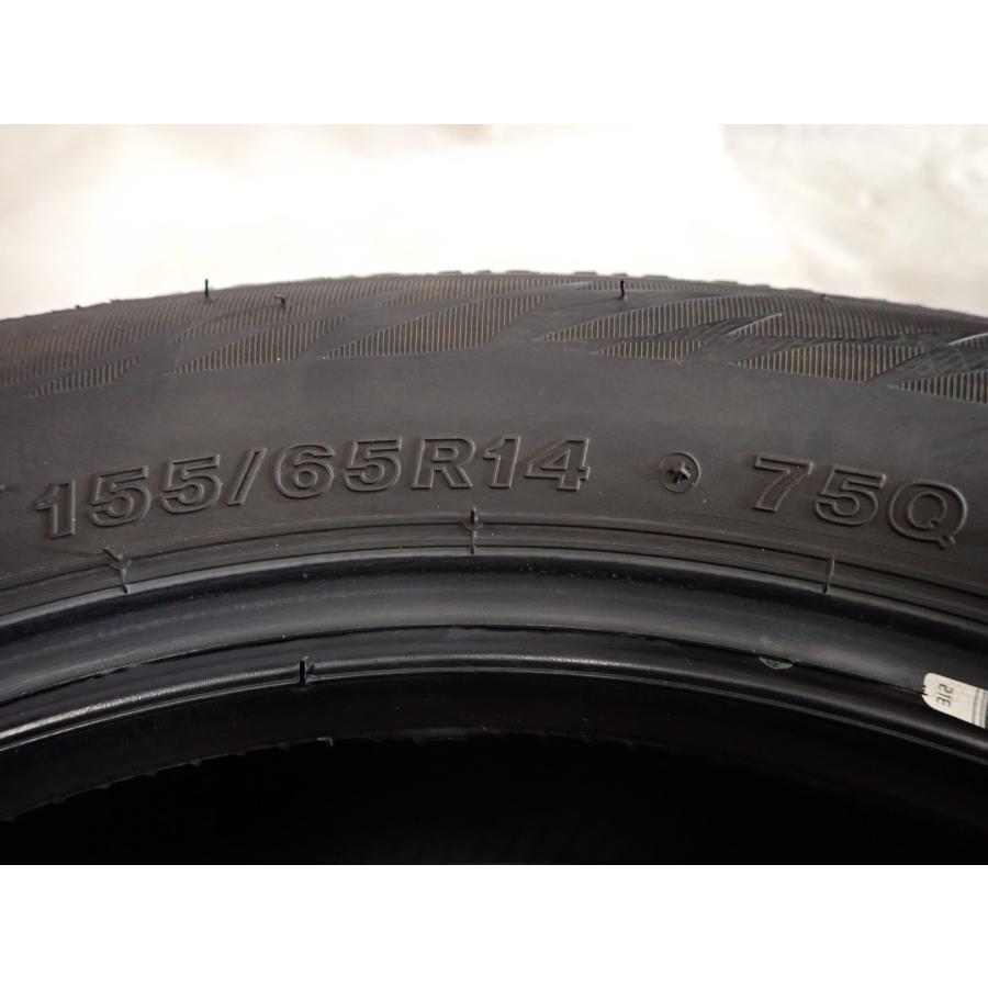 冬4本SET 会社宛送料無料 155/65R14 75Q ブリヂストン ブリザック VRX2 2022年製 デイズ サクラ MRワゴン デリカミニ タント ミラ NO,I2770の画像