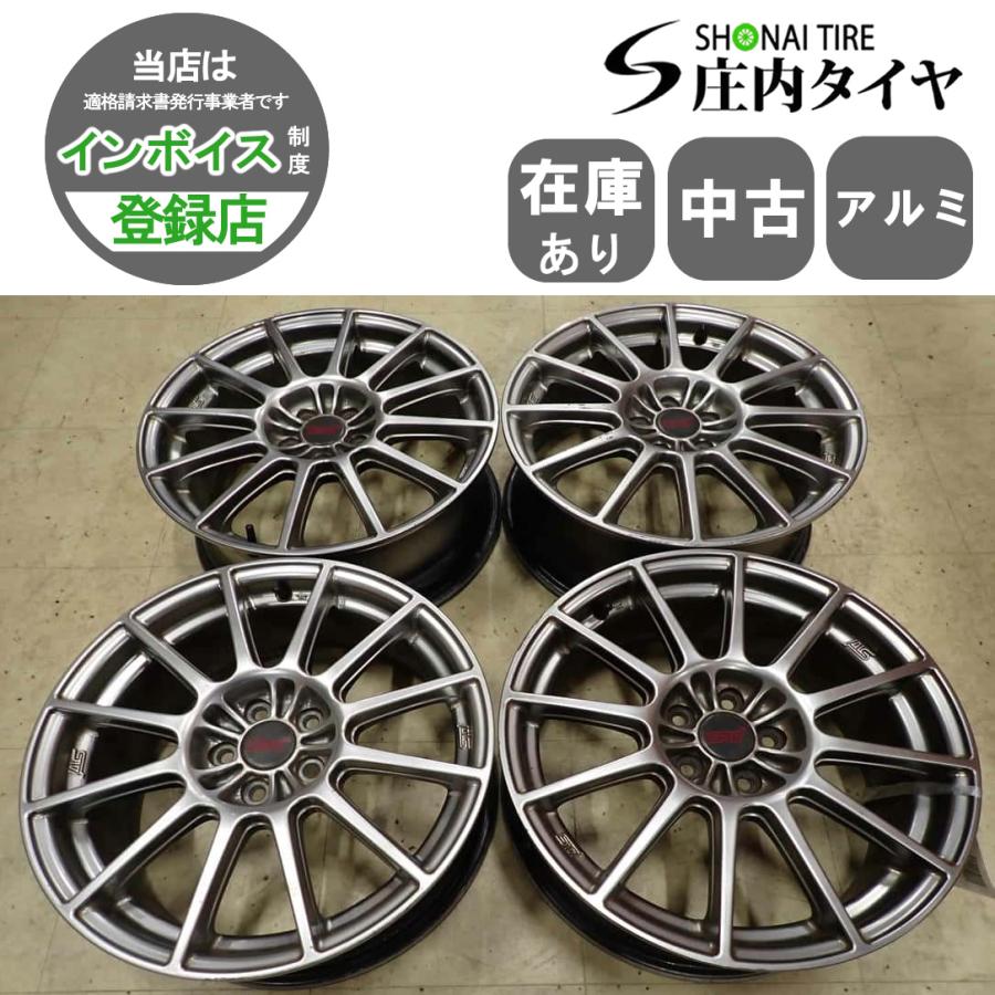 【J】STI SUBARU スバル純正ホイール 4本セット エンケイ 4本SET 会社宛 送料無料 17×7J スバル STI エンケイ ENKEI 純正 アルミ