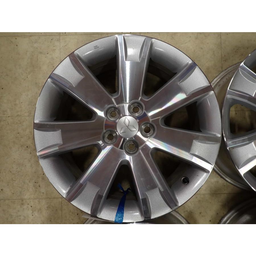 4本SET 会社宛 送料無料 18×7J 三菱 デリカD:5 純正 アルミ 5穴 PCD