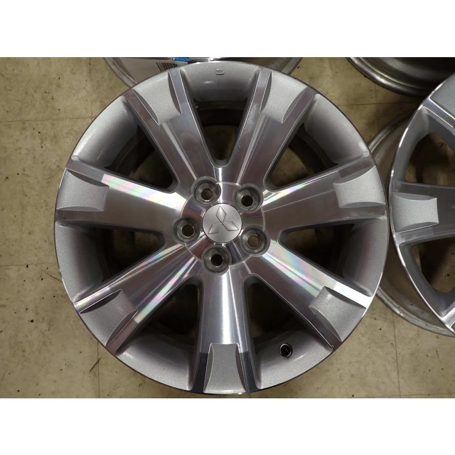 4本SET 会社宛 送料無料 18×7J 三菱 デリカD:5 純正 アルミ 5穴 PCD