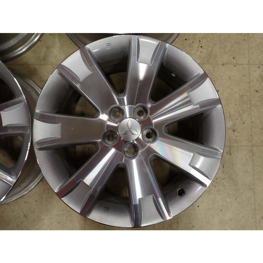 4本SET 会社宛 送料無料 18×7J 三菱 デリカD:5 純正 アルミ 5穴 PCD