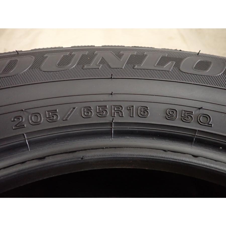 冬4本SET 会社宛 送料無料 205/65R16 95Q ダンロップ WINTER MAXX WM02 2024年製 ヤリスクロス カムリ アルファード セレナ 特価 NO,I2948の画像