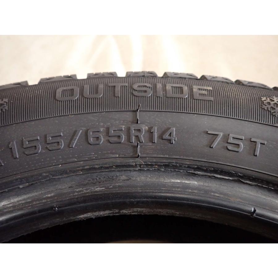 冬4本SET 会社宛 送料無料 155/65R14 75T HIFLY Win-turi 212 2022年製 N-BOX N-WGN N-ONE タント ミライース ワゴンR スペーシア NO,I3008の画像
