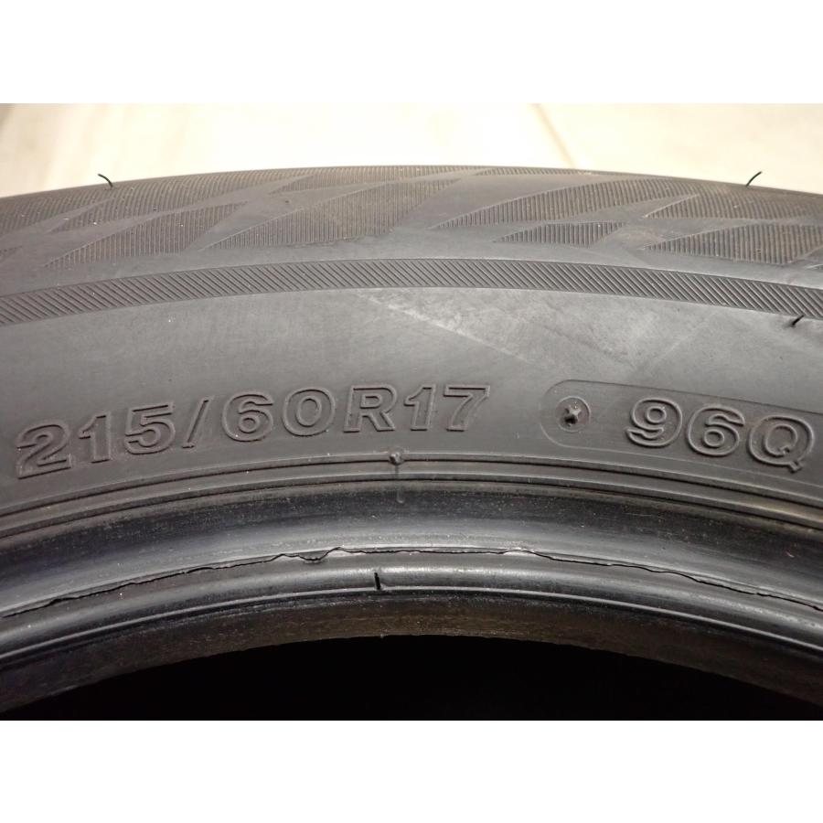 冬4本 会社宛 送料無料 215/60R17 96Q ブリヂストン ブリザック VRX2 2023年製 エスティマ アルファード オデッセイ エルグランド NO,I3115_5