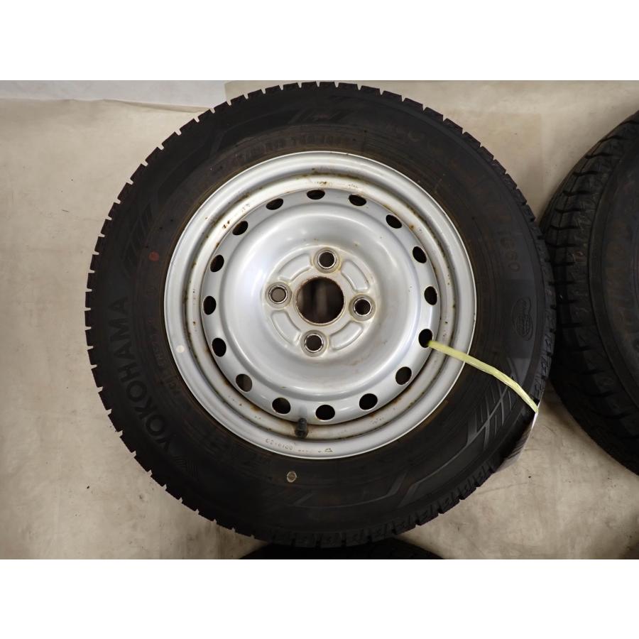 冬4本SET 会社宛 送料無料 145/80R13×4J 75Q ヨコハマ アイスガード 