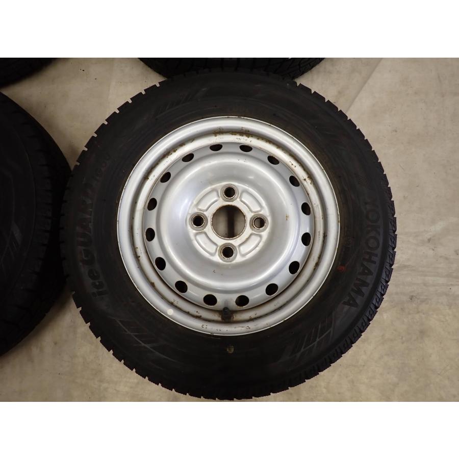 ダイハツ純正ホイール　ブリザックアイスガード４本セット 冬4本SET 会社宛 送料無料 145/80R13×4J 75Q ヨコハマ アイスガード