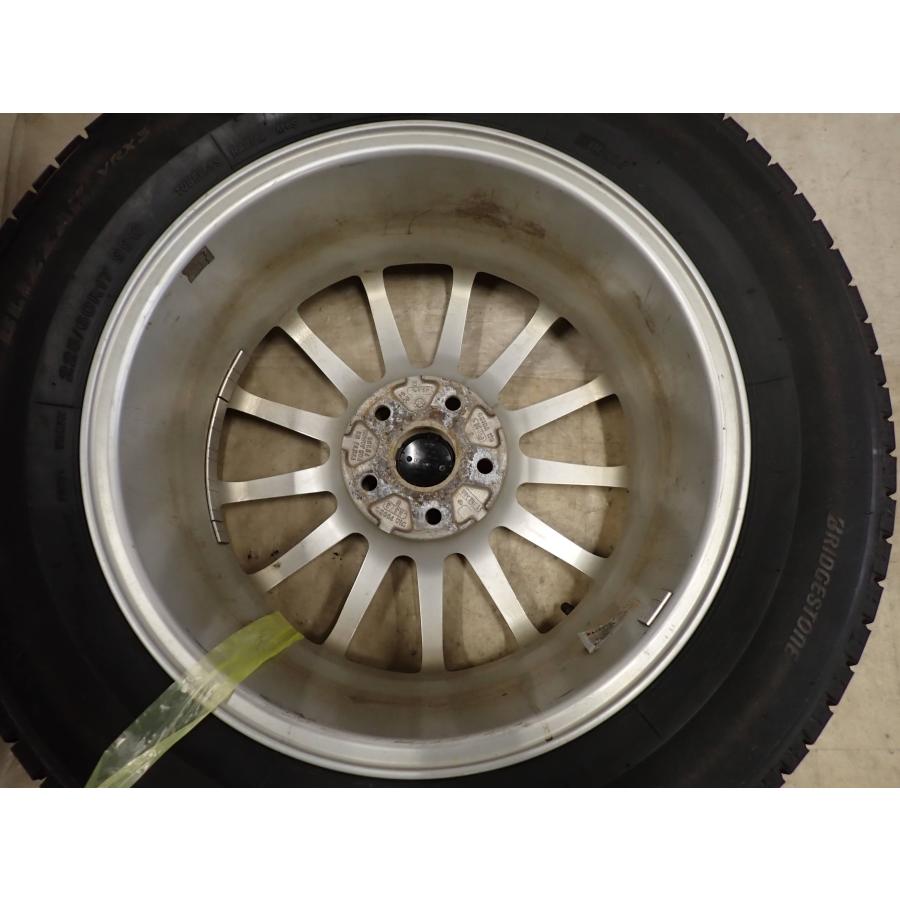 冬4本SET 会社宛 送料無料 225/60R17×7J 99Q ブリヂストン ブリザック