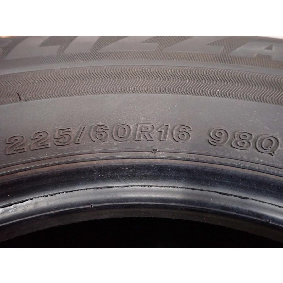 冬4本SET 会社宛 送料無料 225/60R16 98Q ブリヂストン ブリザック