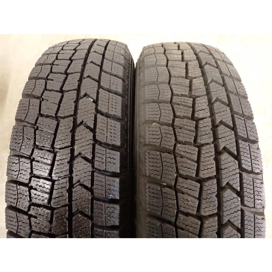 ■最安販売！■送料無料■155/65R13×4J■冬4本 ダンロップ製 ウインターマックス WM01 鉄ホイール付き ワゴンR アルト ラパン 冬4本SET 会社宛送料無料 155/65R13×4J 73Q ダンロップ WINTER MAXX