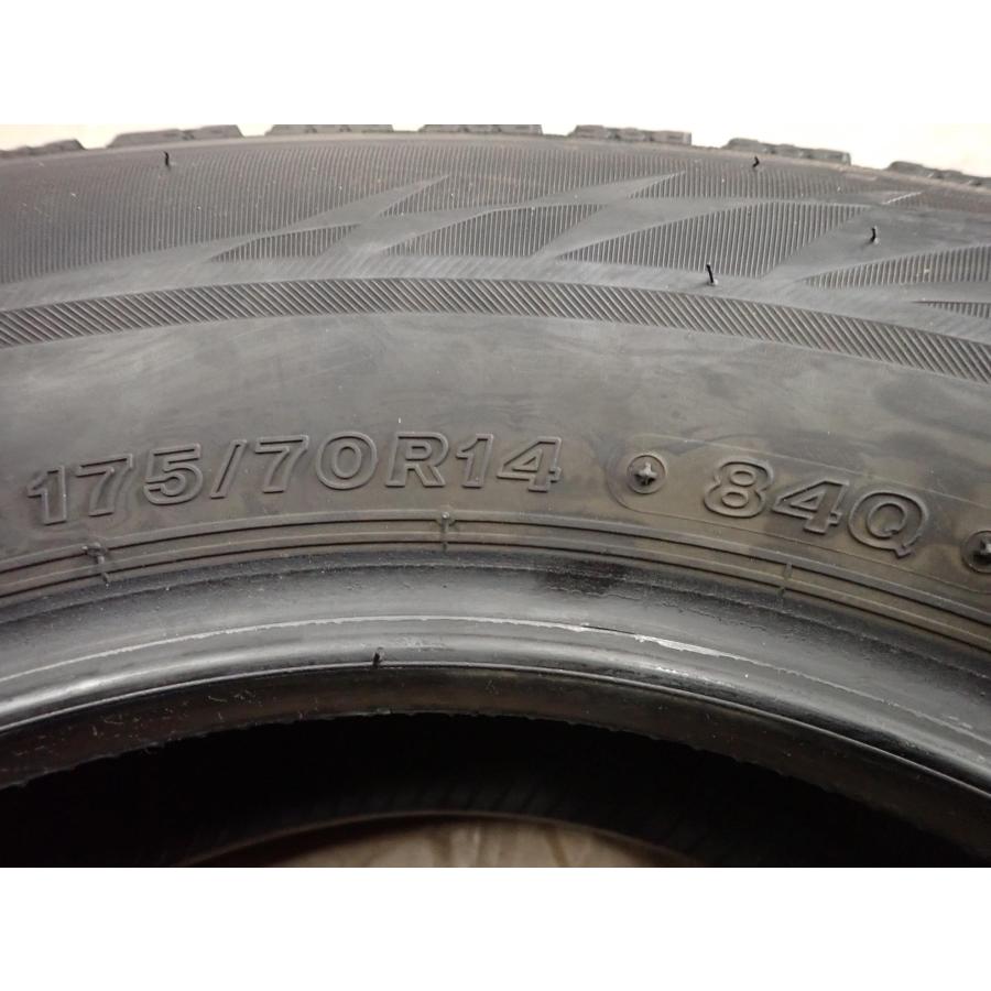 冬4本SET 会社宛 送料無料 175/70R14 84Q ブリヂストン ブリザック VRX2 2021年製 アクア ヴィッツ カローラ シエンタ フィット NO,I3673の画像