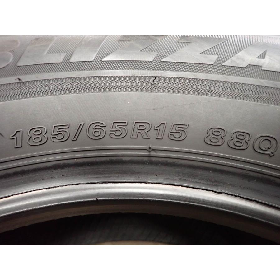 冬4本SET 会社宛 送料無料 185/65R15 88Q ブリヂストン ブリザック